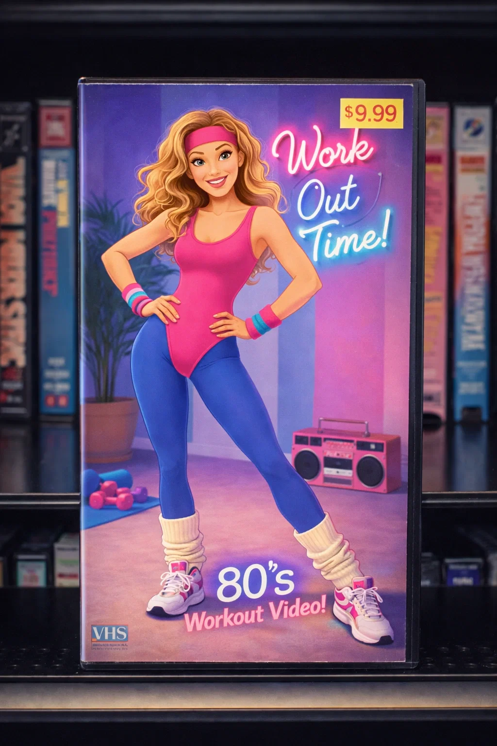 Crystal Kane, 80's Fitness Instructor 