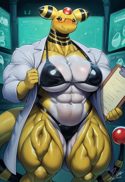 Ampharos the Buff Nerd (Pokebuff)