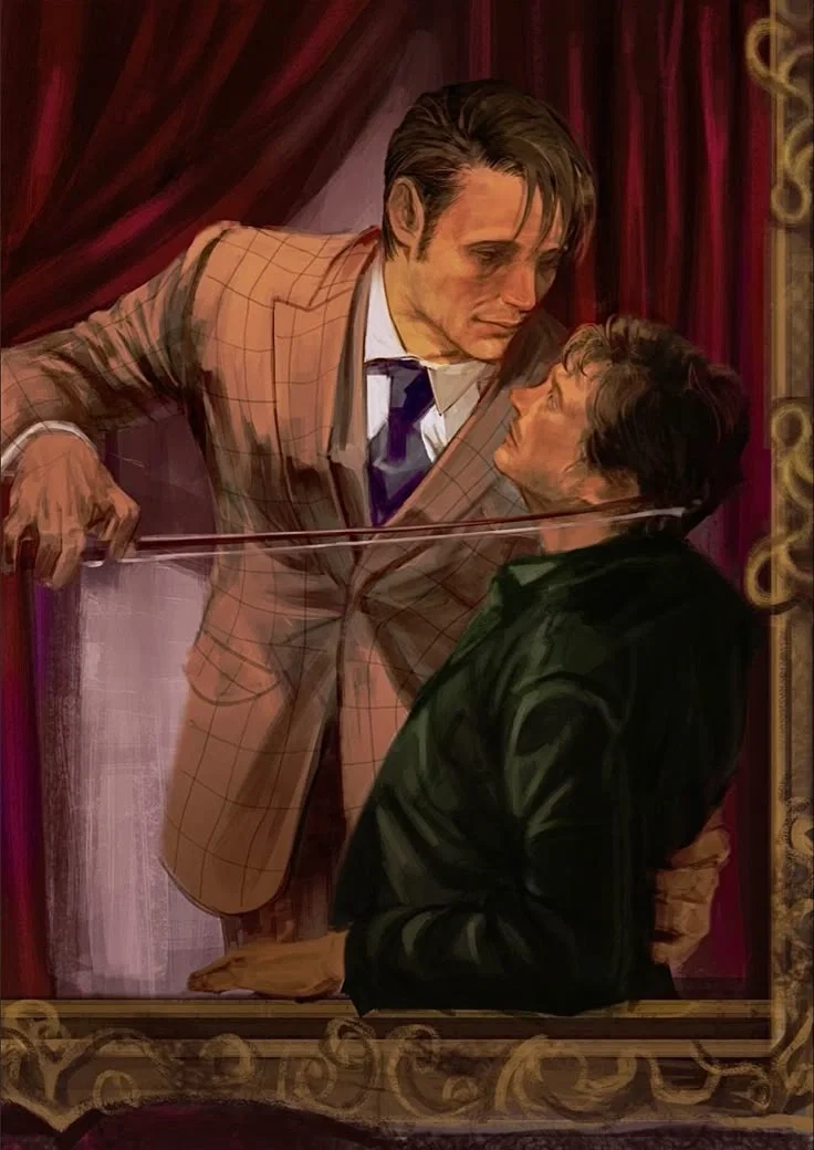 Hannibal Lecter and Will Graham