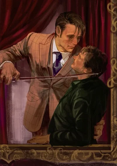 Hannibal Lecter and Will Graham