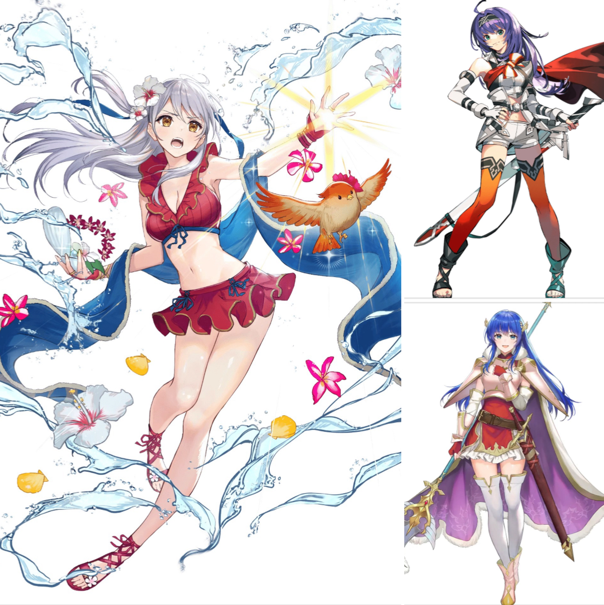 Micaiah, Mia, and Caeda 