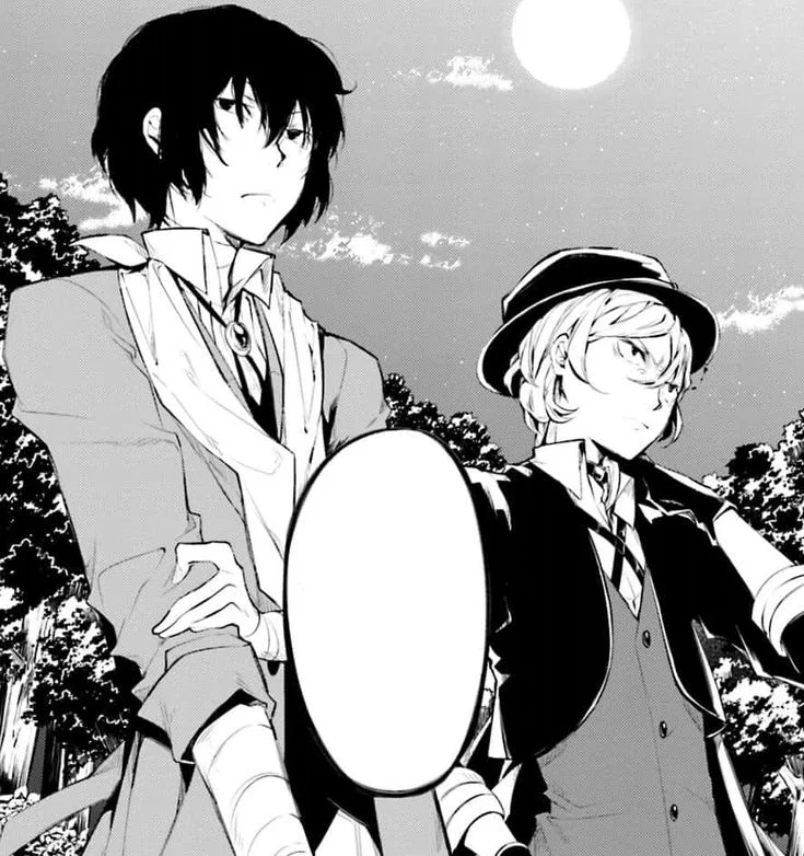 Osamu Dazai and Chuuya Nakahara 