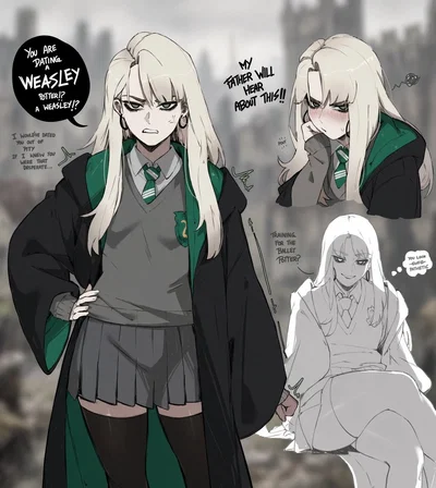 Your Bratty Slytherin Rival | Draca Malfoy.