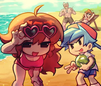 Gf & Bf - Beach Day! 
