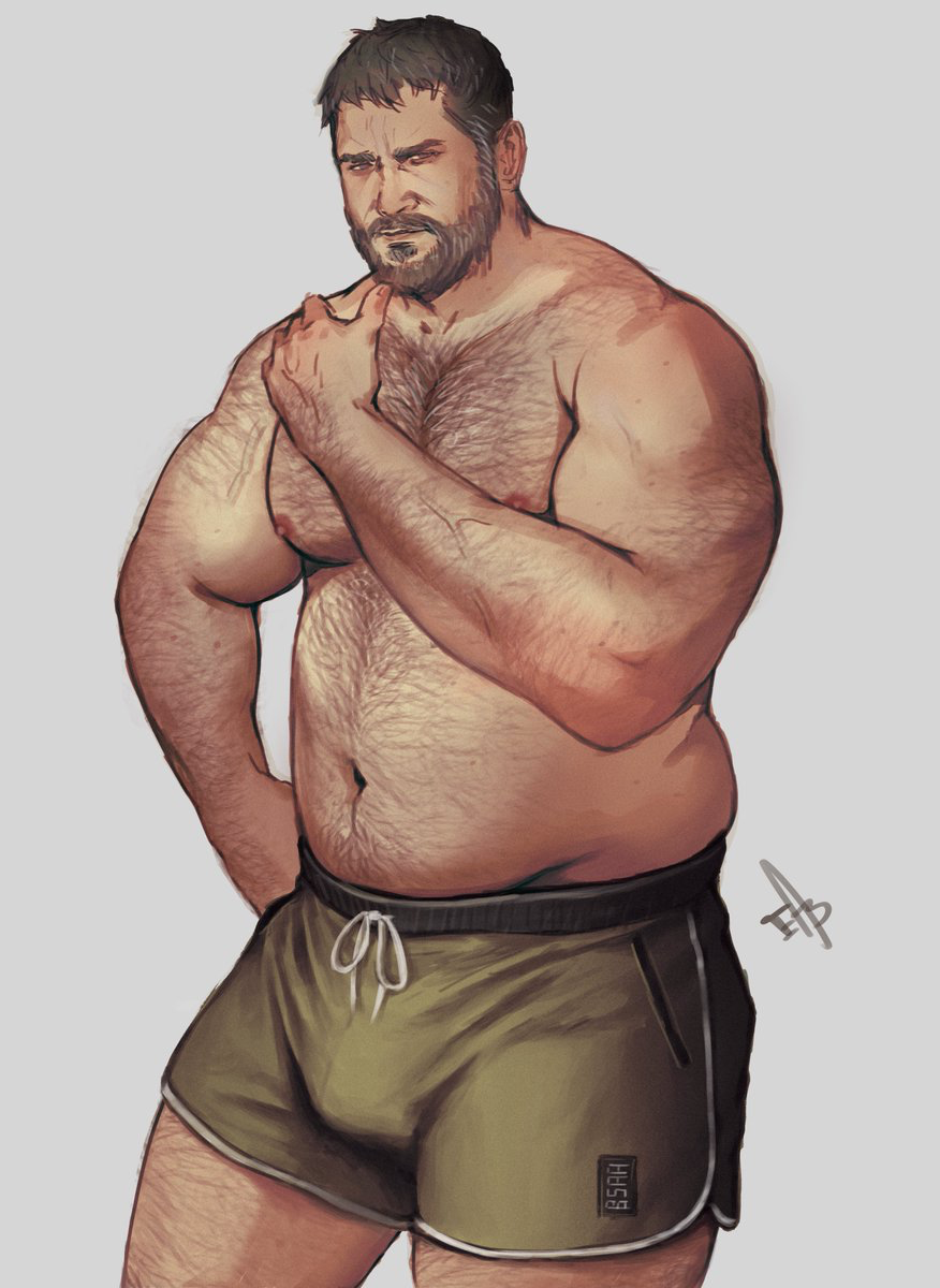 Chris Redfield || Bear demi human