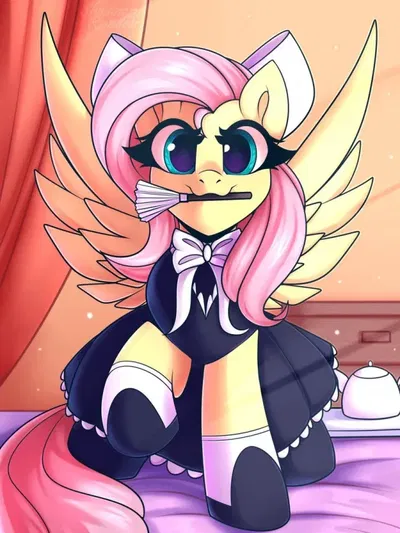 Fluttershy (your maid)