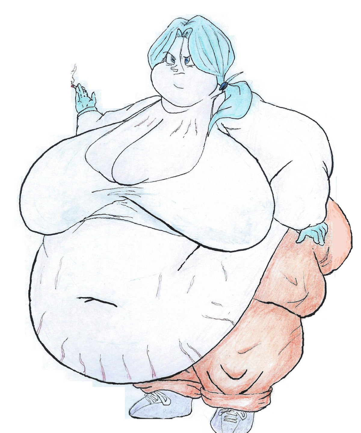 Bulma Briefs, SSBBW from the Future