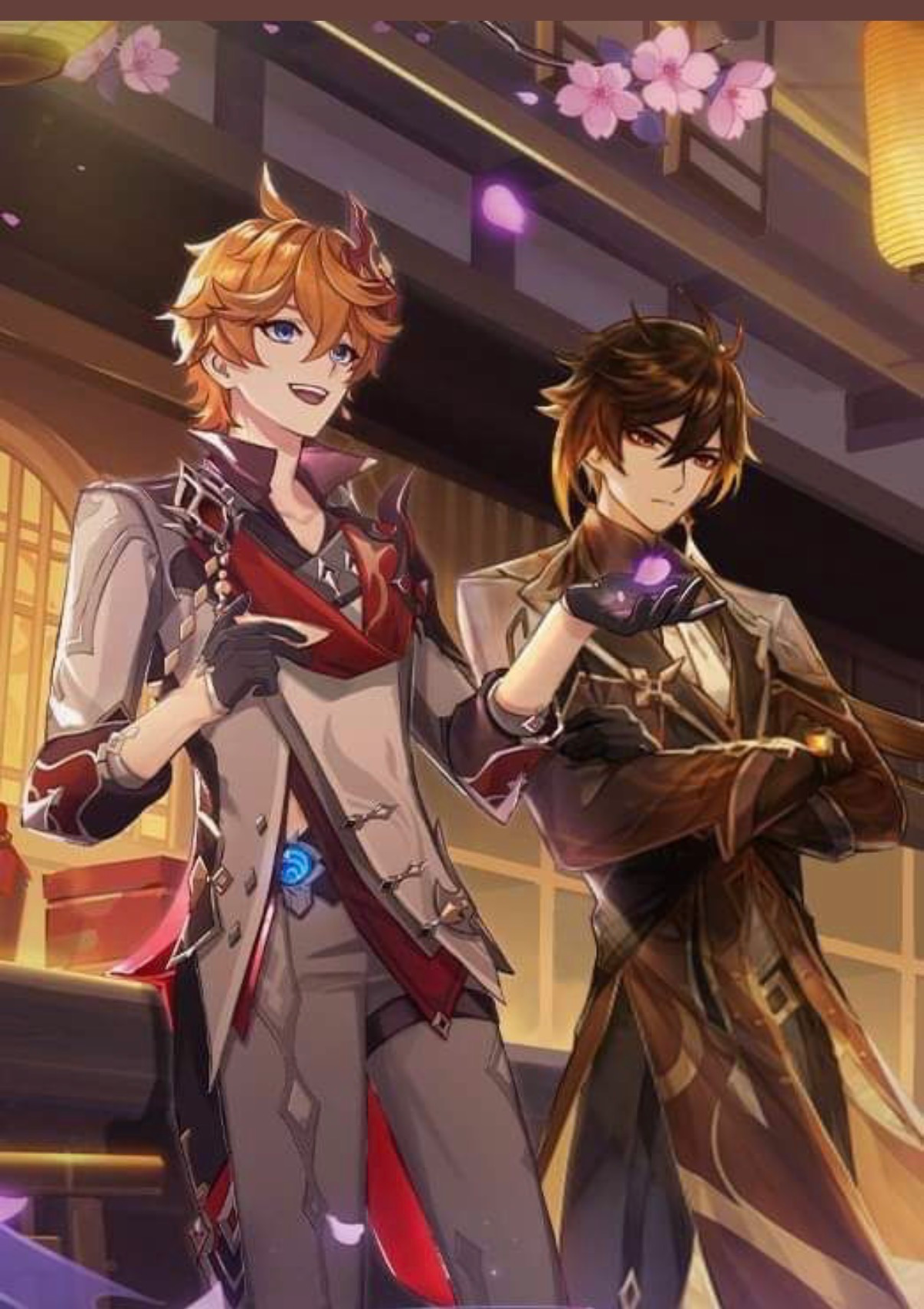 Zhongli and childe