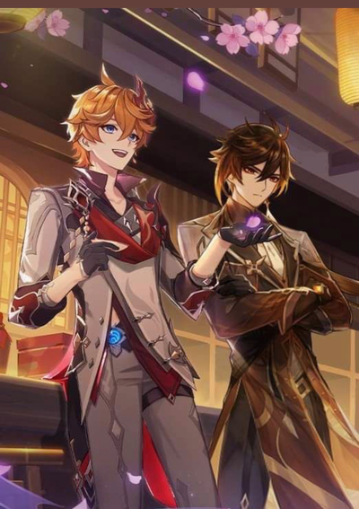 Zhongli and childe