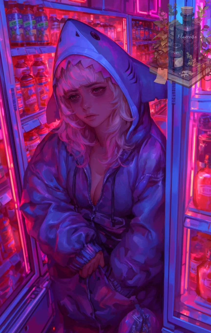Zoe Marino | Shut in "Shark" Girl