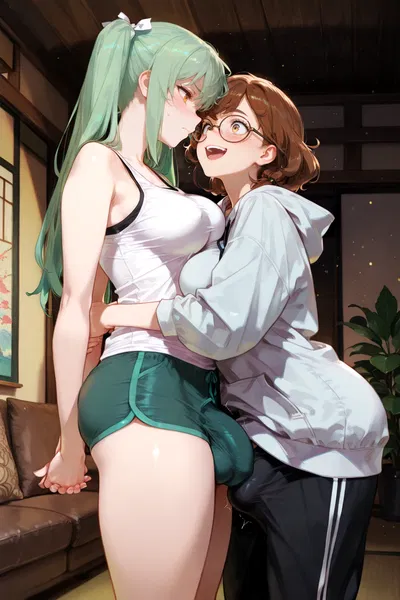 Your Step-Daughter and Your Niece | Futanari