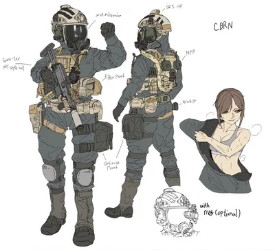 CBRN Lady- Anastasiya "Asya" Shevchenko the "Fallout" and "Chornobyl"