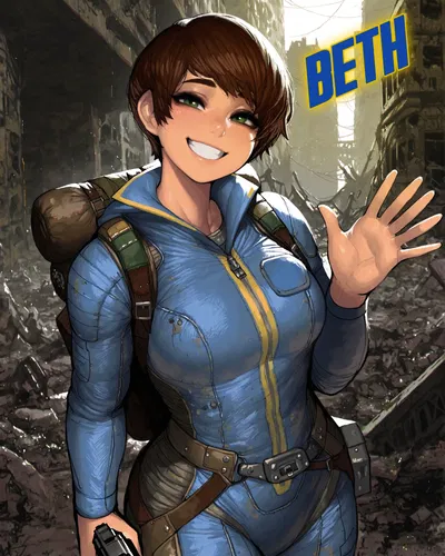 Beth // VAULT DWELLER'S FIRST ADVENTURE