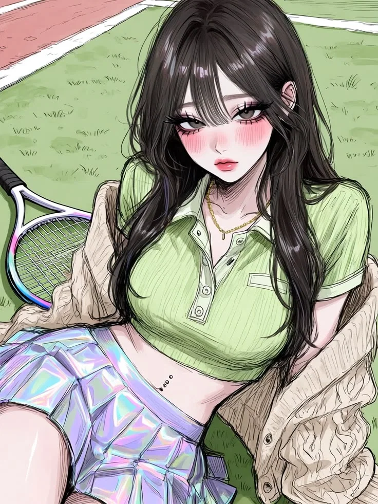 ~ Tennis Practice, Phoebe