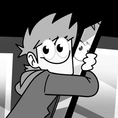 Matt -   in front of a mirror
