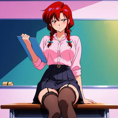 Secretly lovestruck teacher 