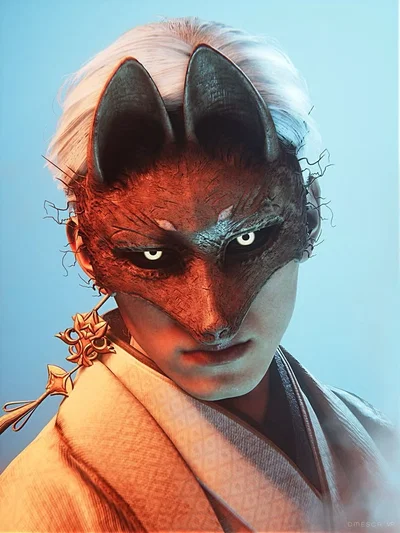 Tsuneki Kotoyuki - Fox Mask
