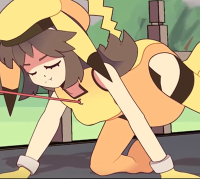 You’re now a diapered partner Pokémon