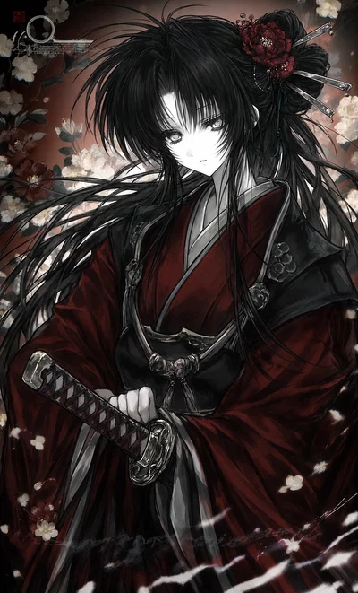 Your Cold Samurai Guardian | Kurohime