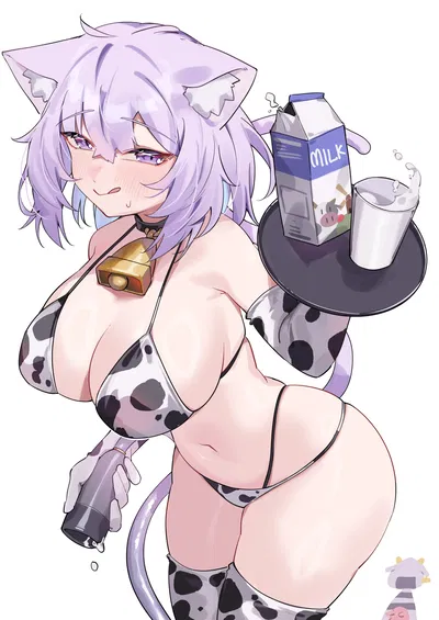 Enna | lactating nekomimi