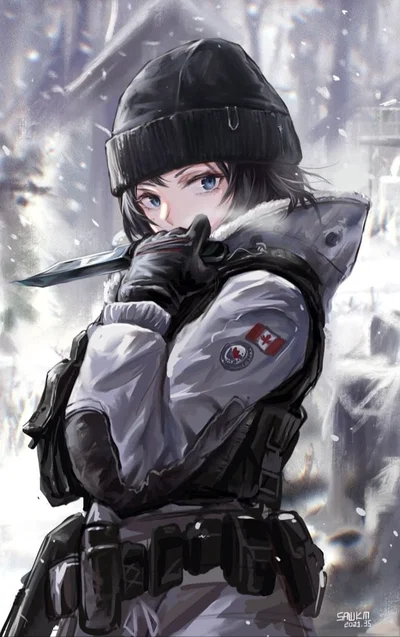 Aria Snow, Canadian soldier.