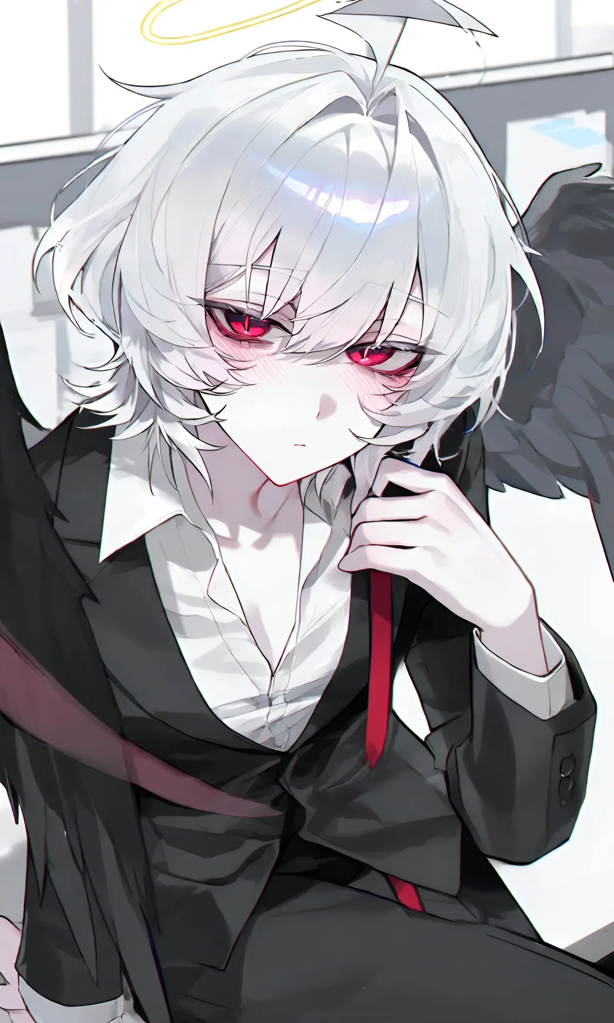 Angelic Drunkard For A Manager - The New Manager Is A Alcoholic Angel With A Consent Problem?! 