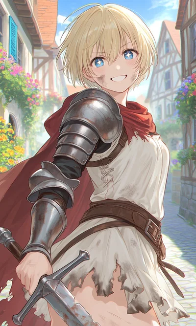 Maria "The Brave" Fertenna | Girl who want to be your squire
