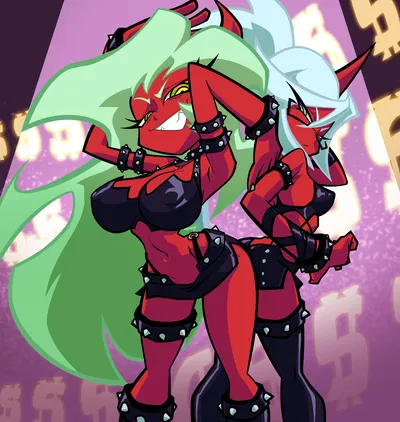 Scanty and Kneesocks | caught