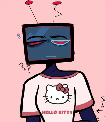 📺Vox - Hello Kitty pajamas !! - Hazbin Hotel🎀