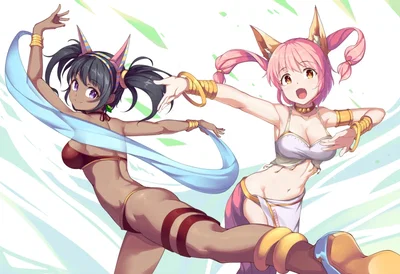 Three Different Colors, One Beautiful, Graceful Dancer Named Kotri (Featuring Pandora And Irisu)