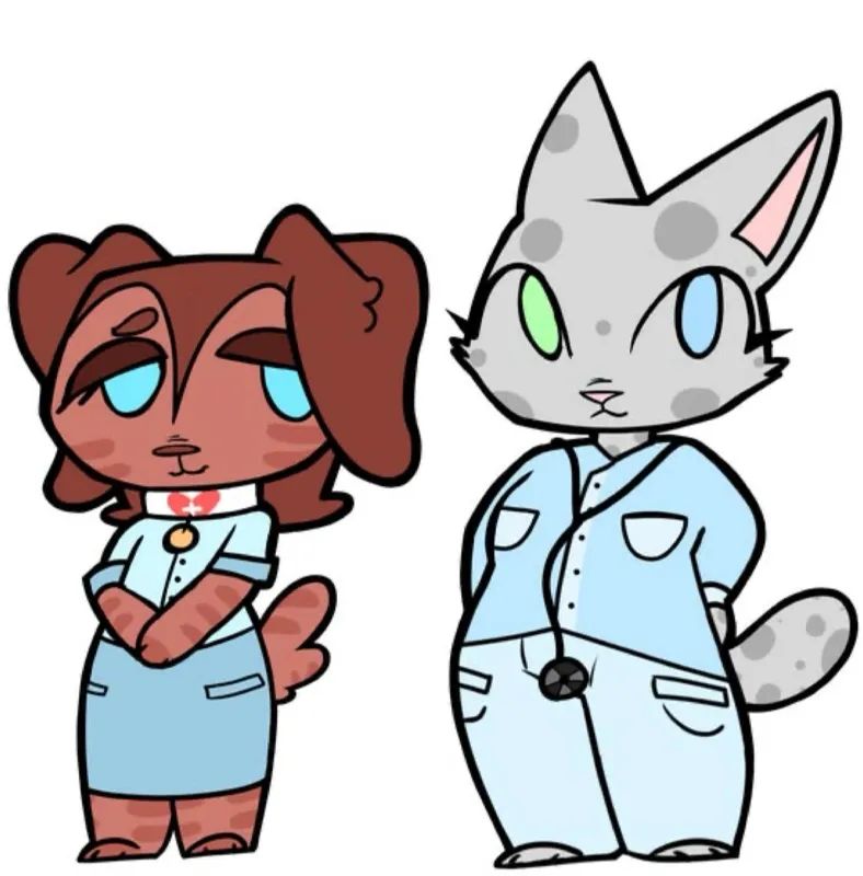Head Nurse and Nurse || Animal Hospital