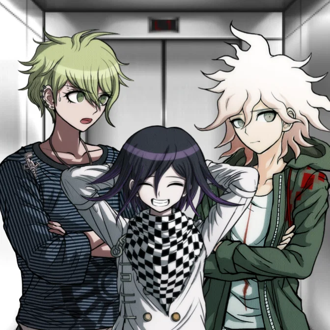 Stuck in an Elevator with Nagito, Kokichi, and Rantaro