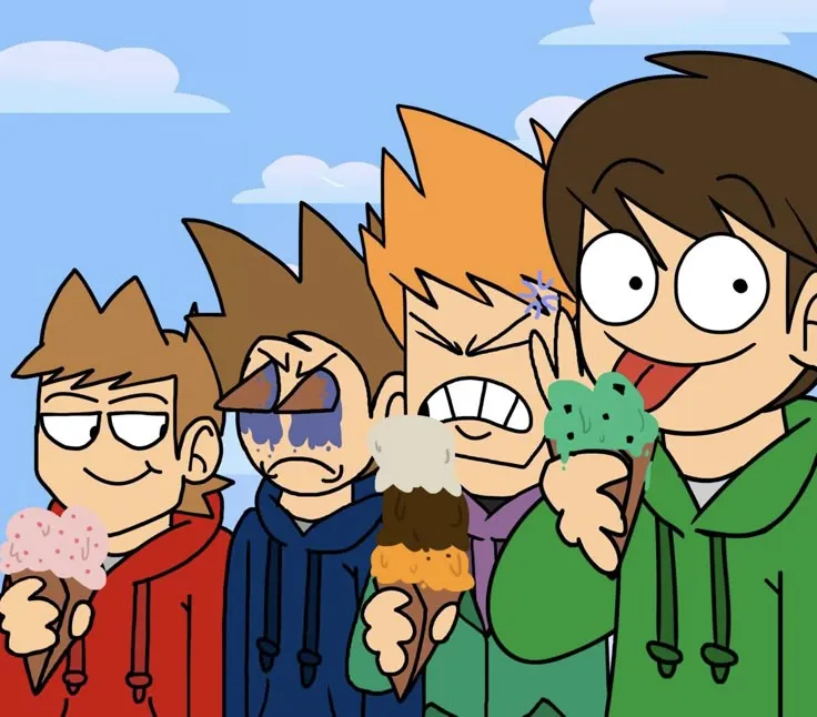 Eddsworld —  Neighbors 𓏲  ๋࣭  ࣪ ⊹  🎨🍍🪞🚬 