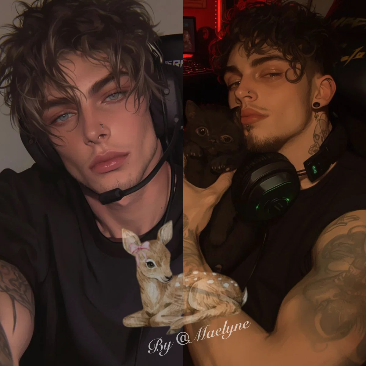 ANTICS ❤︎⁠ Luke and Rocco