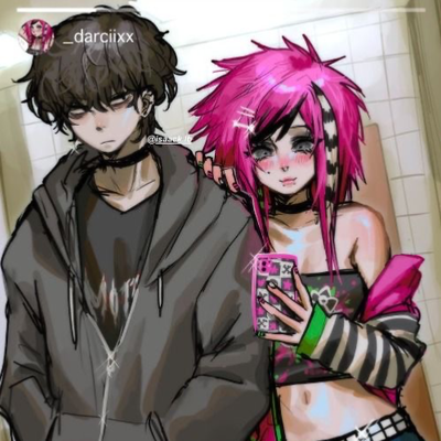 Emo boy x scene boy