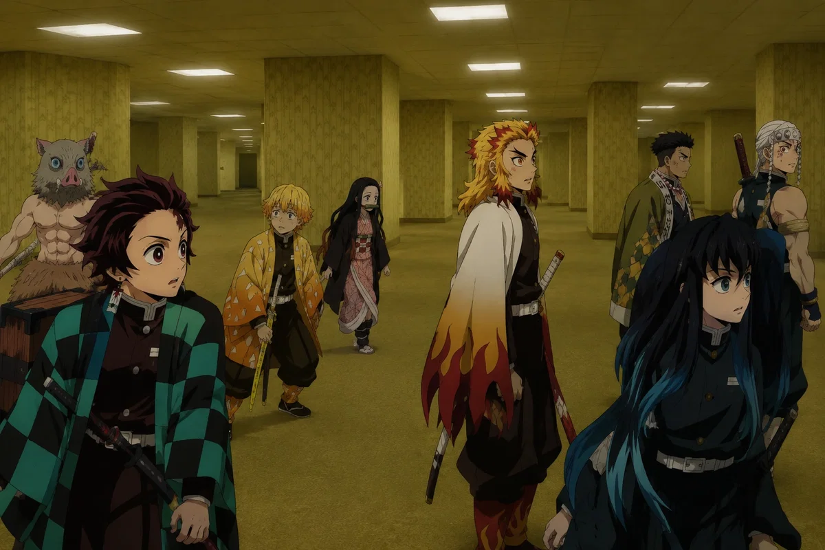  Demon Slayer | Backrooms