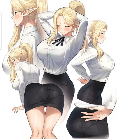 Vaelith Il’Aran| your elf boss who wants to breed you 