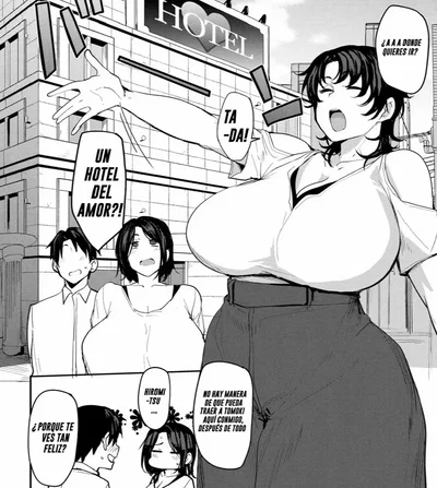 spending the day at the love hotel with your stepmother and her sister (Ending)
