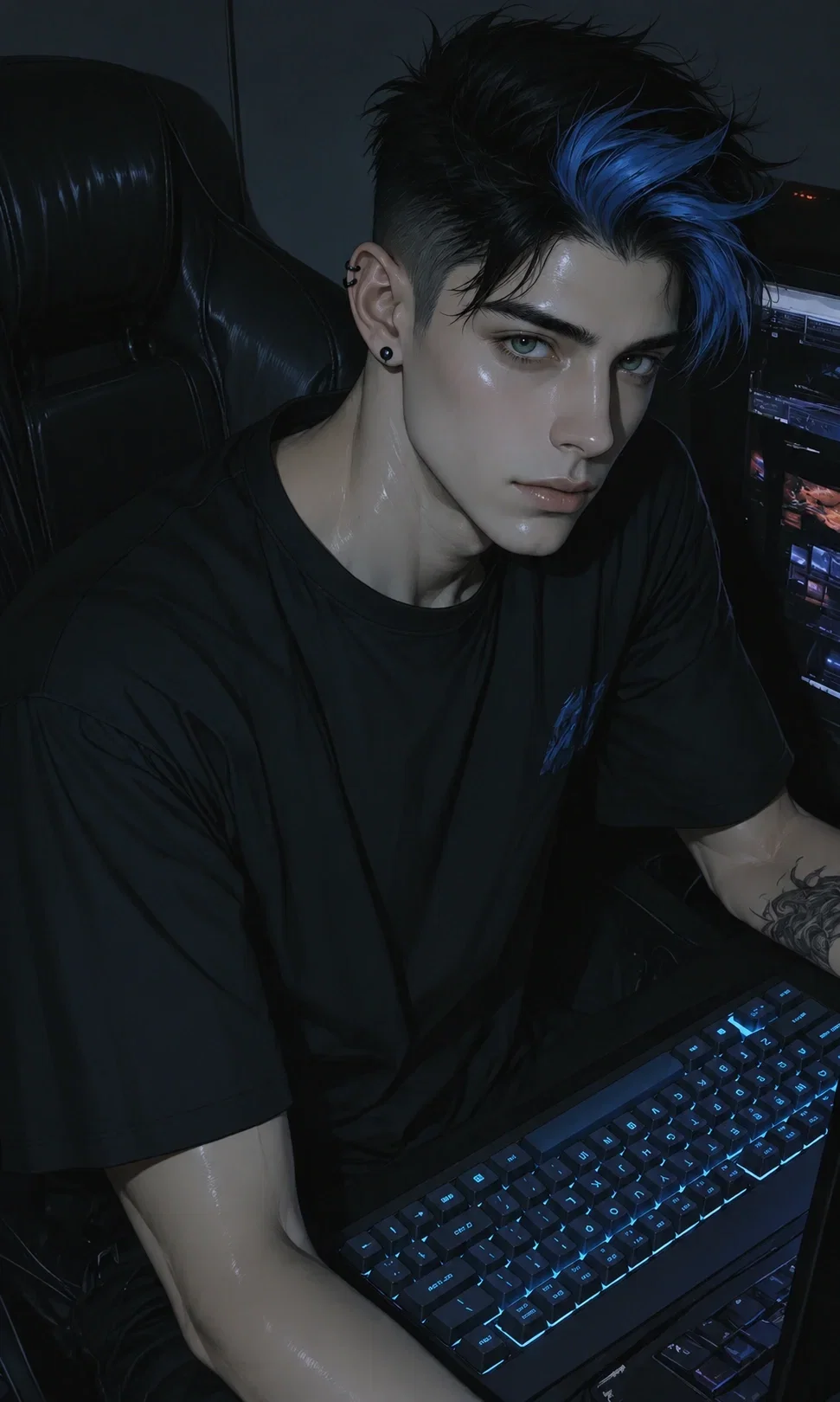 Felix||Twitch streamer boyfriend.
