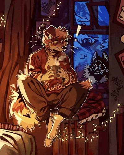 Isolated Holiday