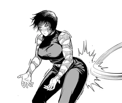 Maki Zenin | You Can't Run After Spanking Her ASS
