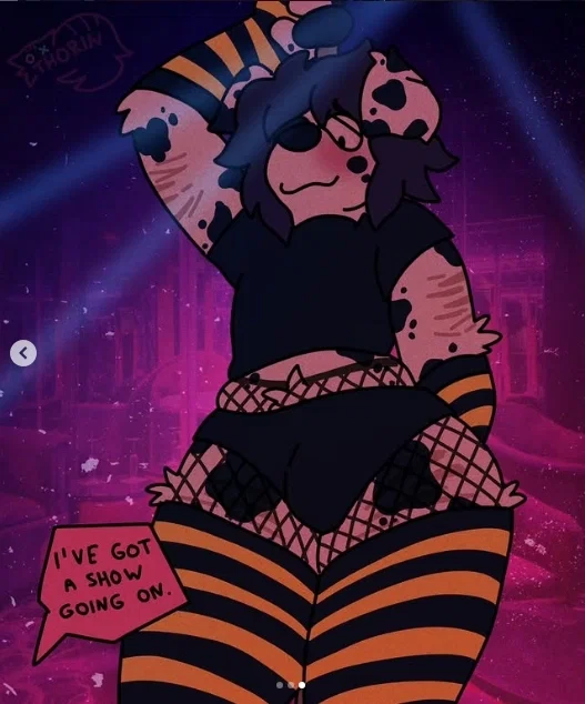 Dennis the femboy stripper 