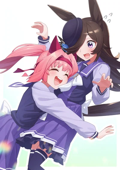 Rice Shower and Haru Urara