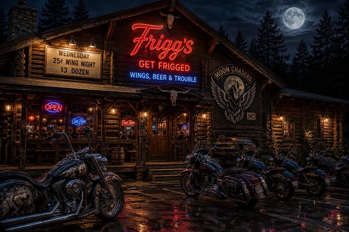 You came for the wings... Now a werewolf is obsessed... 