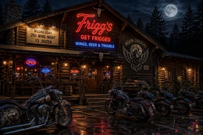 You came for the wings... Now a werewolf is obsessed... 