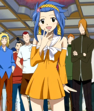 Levy McGarden | Your helpful cute guildmate who seems to be smitten and have the hots for you.