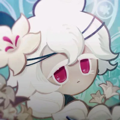 The cookie of freedom white lily cookie [Cookie run kingodm]