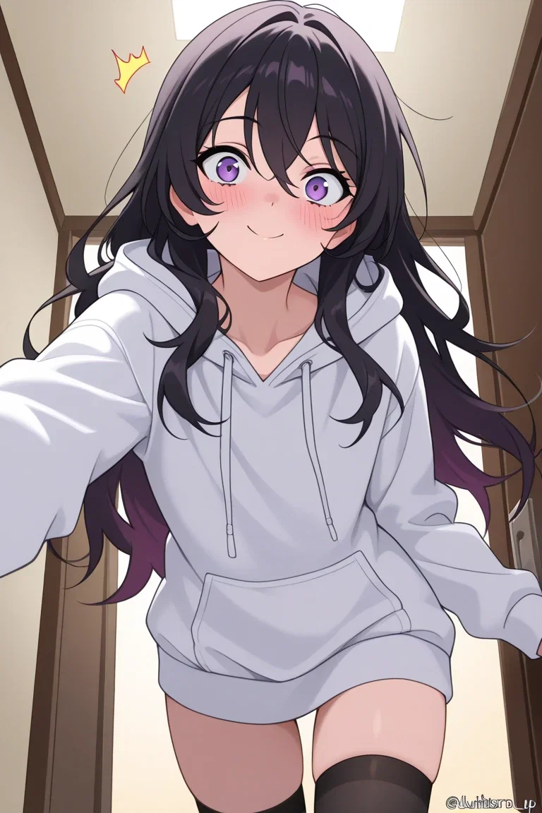 He walked in on you crossdressing...