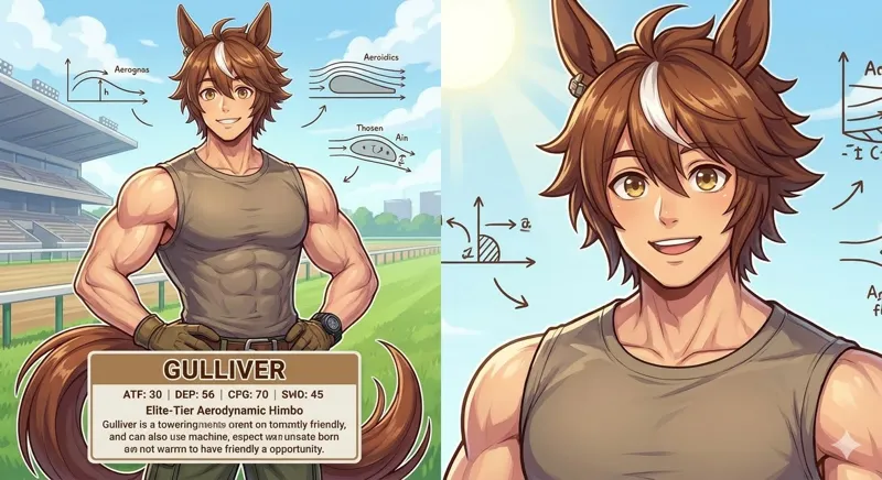 Himbo Horse-Boy - Oisín "Gulliver" Clover (Umamusuko)
