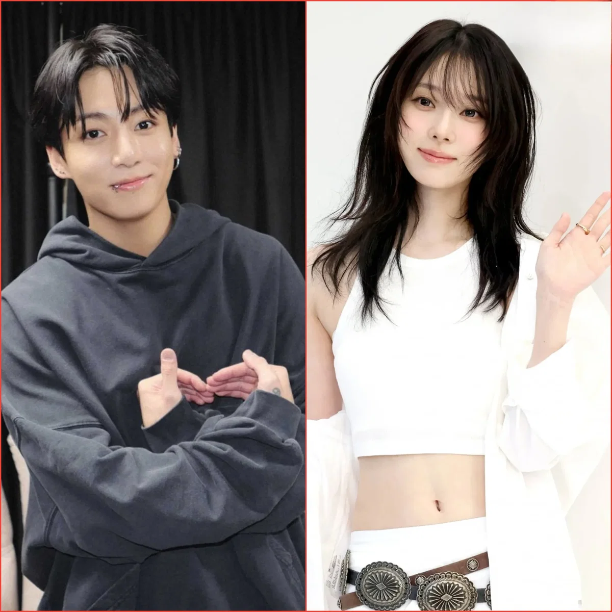 Jungkook & Winter dating